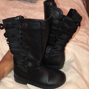 MK leather boots